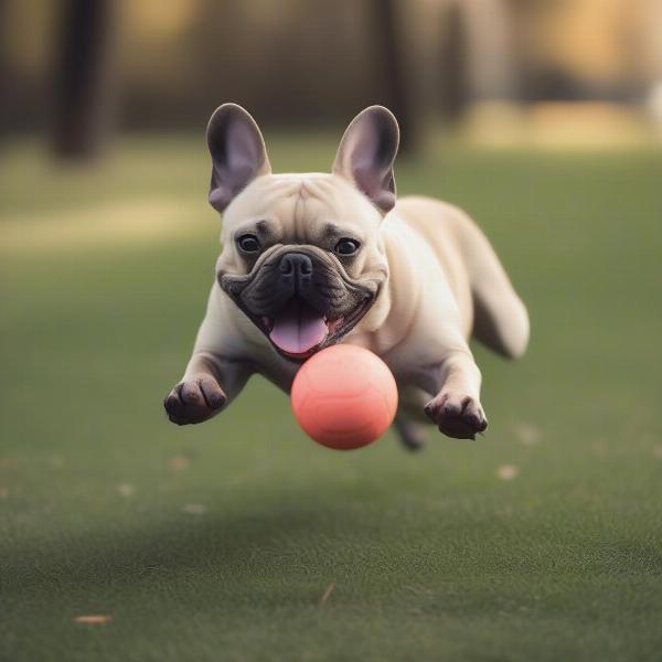 French Bulldog Playing