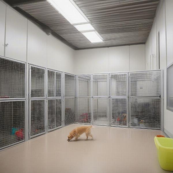 Clean and Modern Dog Kennel Facility in Fresno, CA