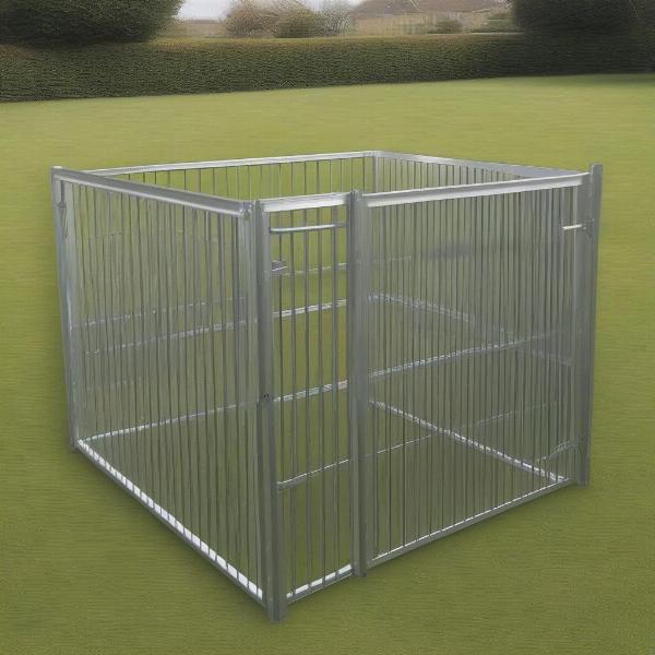 Galvanised Dog Run Panels in Different Sizes