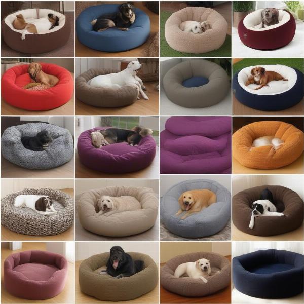 Large Round Dog Bed Solutions