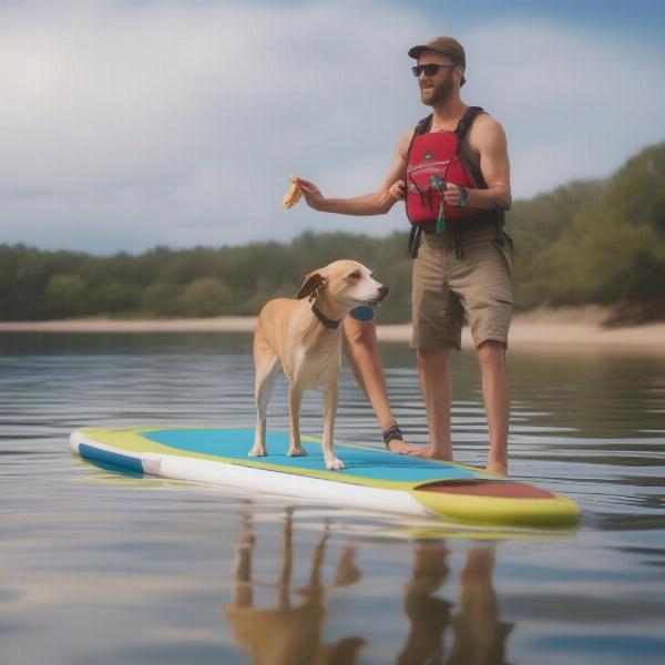 Introducing your dog to the SUP