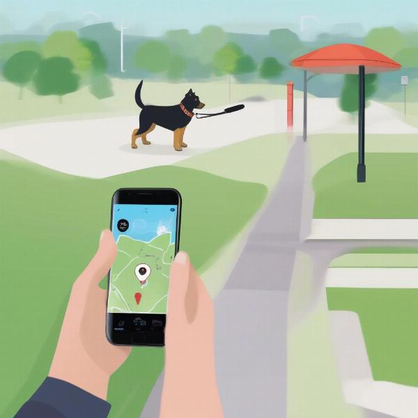 GPS Dog Collar Tracking on Smartphone