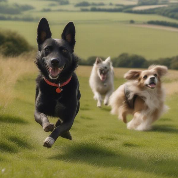 Hadleigh Country Park Dog Walk