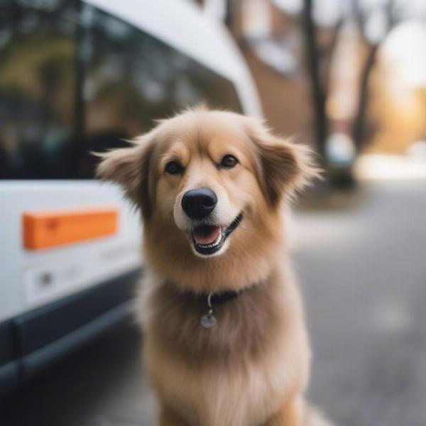 Happy Dog After Mobile Grooming Session