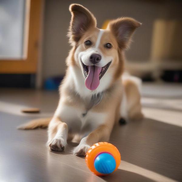 Happy dog at Steamboat Springs dog boarding