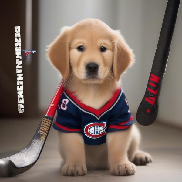 Hockey dog names inspired by legendary players