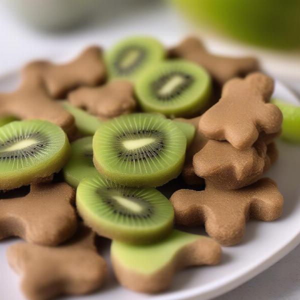 Homemade Kiwi Dog Treats