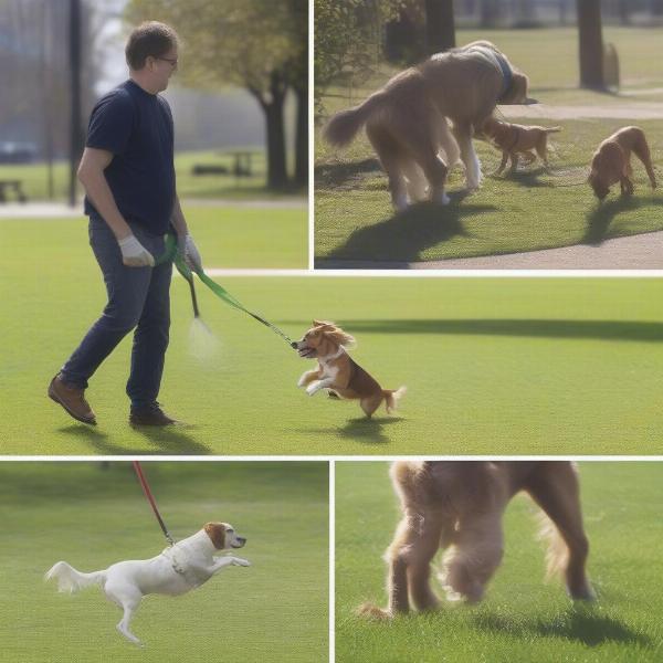 Dog park etiquette at Hound Mound