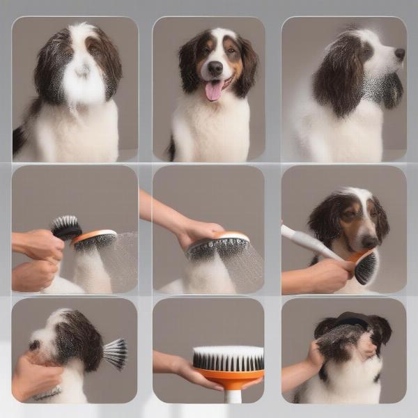 How to Use a Dog Bathing Brush