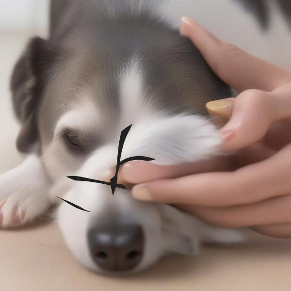 Identifying the Quick in Dog Nails