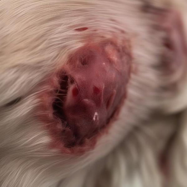 Infected Dog Wound Signs