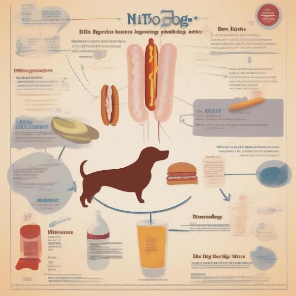 Ingredients in a hot dog that are harmful to dogs