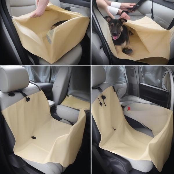 Step-by-step guide on how to install a waterproof dog car seat cover