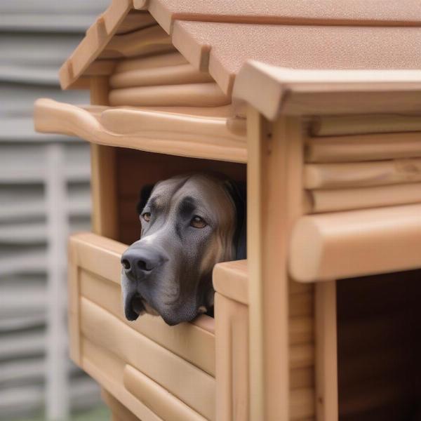 Insulated Great Dane Dog House