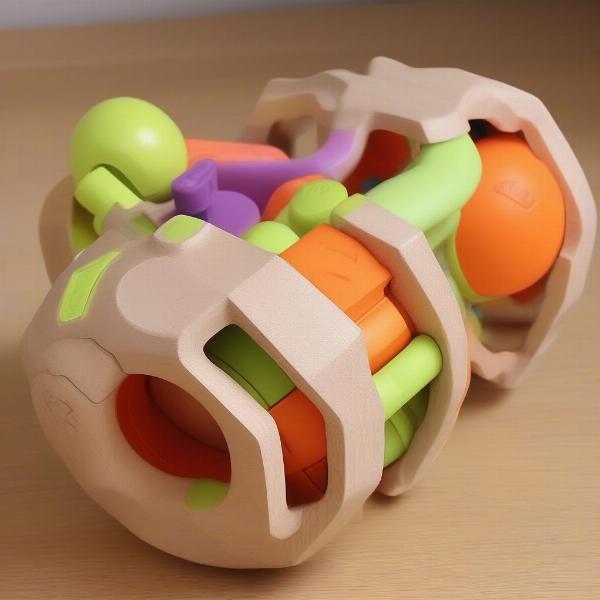 Interactive Puzzle Dog Toy with Ball Inside