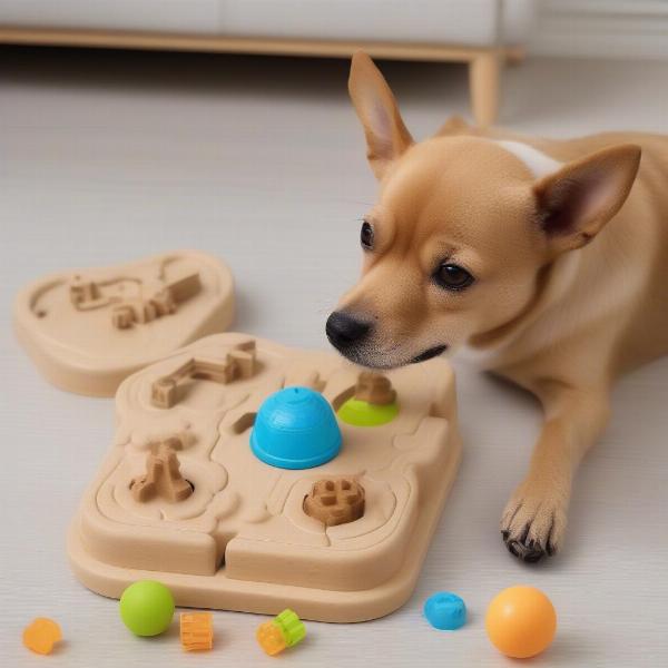 Interactive Puzzle Toys for Small Dogs