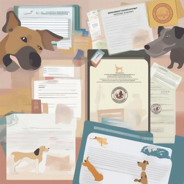 International Dog Adoption Paperwork