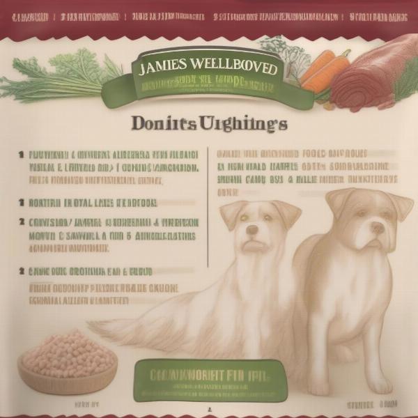 James Wellbeloved Dog Food Ingredients