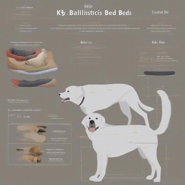 K9 Ballistics Dog Bed Sizes Chart