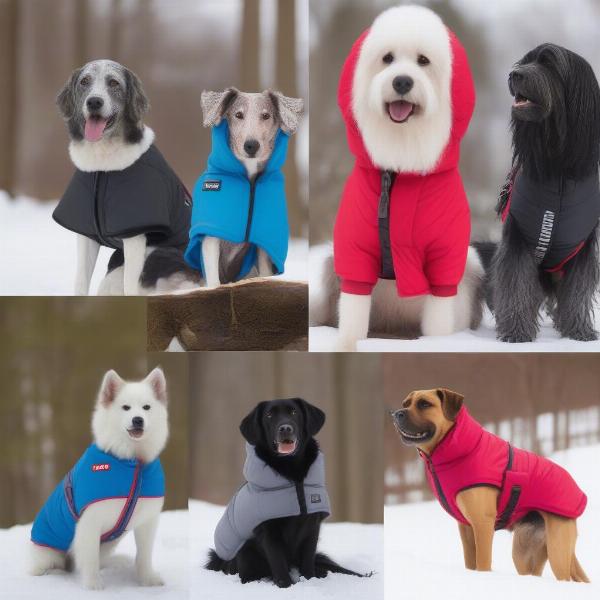 Kong Dog Coats in Various Styles