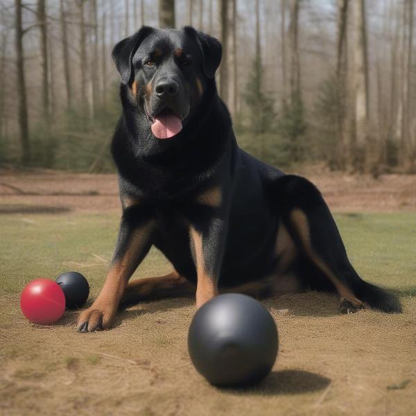 Durable Kong toys for powerful chewers