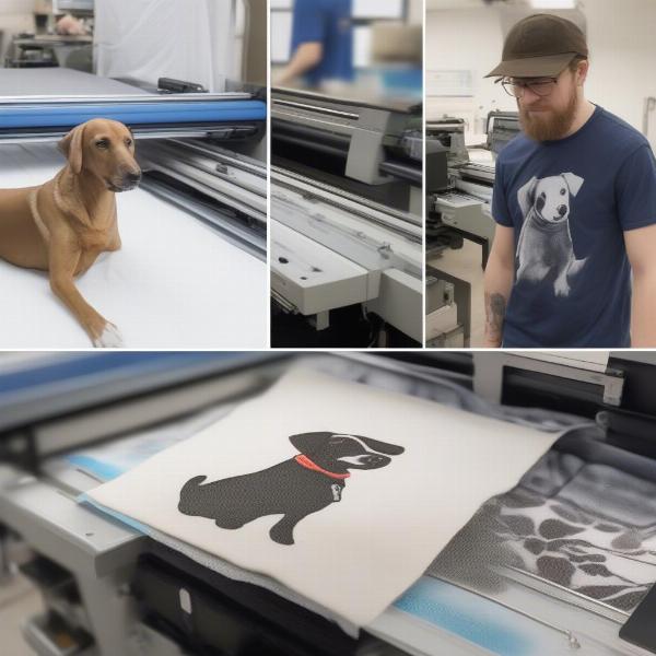 Different printing techniques for dog shirts