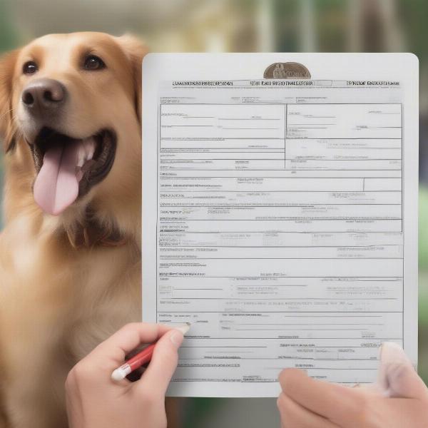 Applying for a Lancaster County Dog License