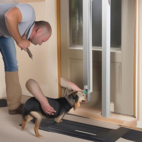 Safe Dog Door Installation