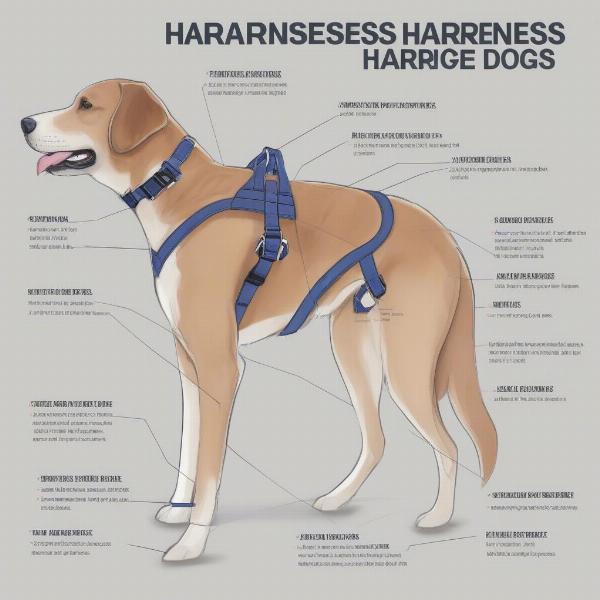 Different Types of Large Dog Harnesses