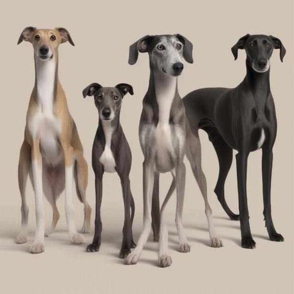 Large Skinny Dog Breeds: Greyhound, Whippet, Saluki, and Irish Wolfhound