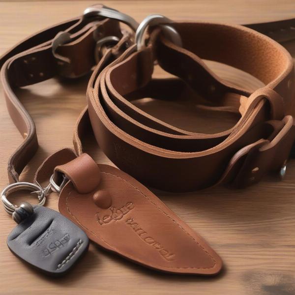 Leather Dog Accessories: Muzzles, Pouches, and Tags