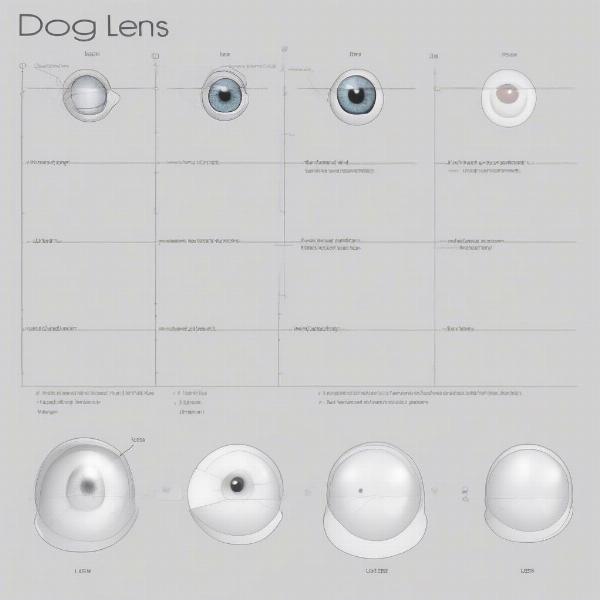 Diagram of Lens Luxation in a Dog's Eye