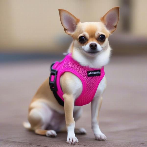 Lightweight harness for a small dog