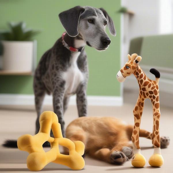 Benefits of giraffe dog toys for dogs