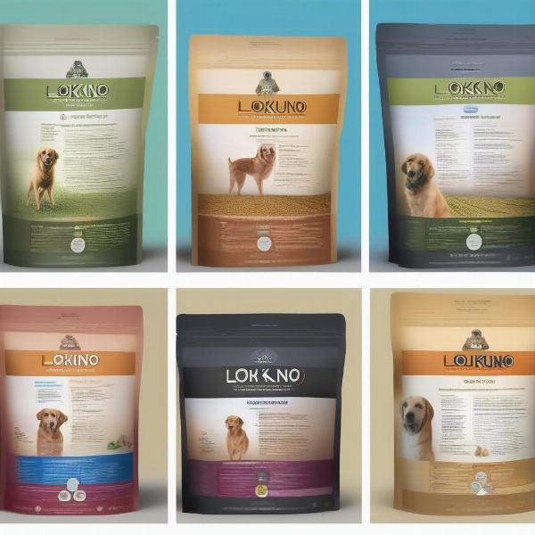 Lokuno Dog Food - Different Formulas