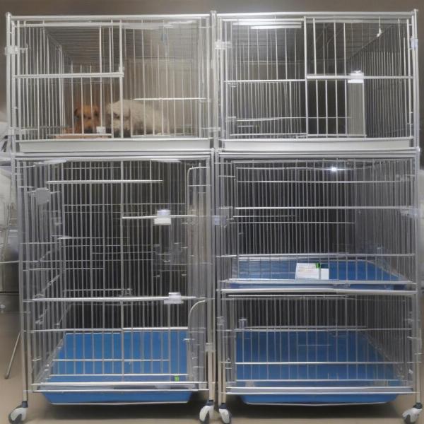 Barjo dog cages for puppies and senior dogs