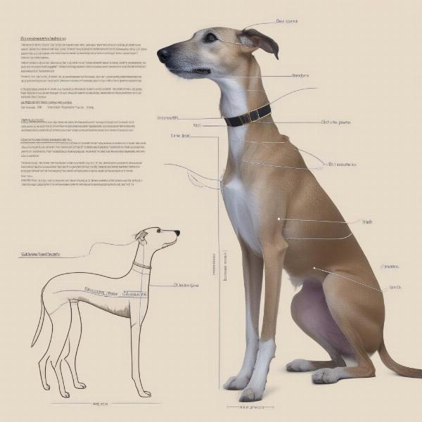 Measuring a Lurcher for a Dog Jumper