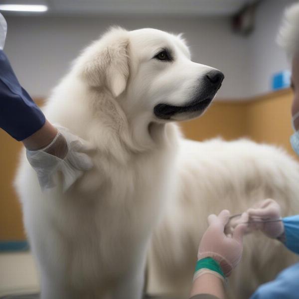 Maremma LGD health checkup