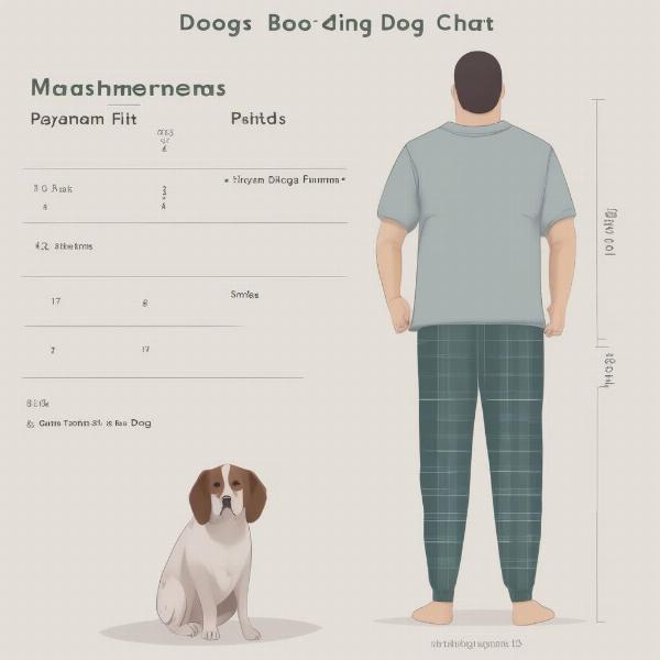 Matching Pajamas Size Chart