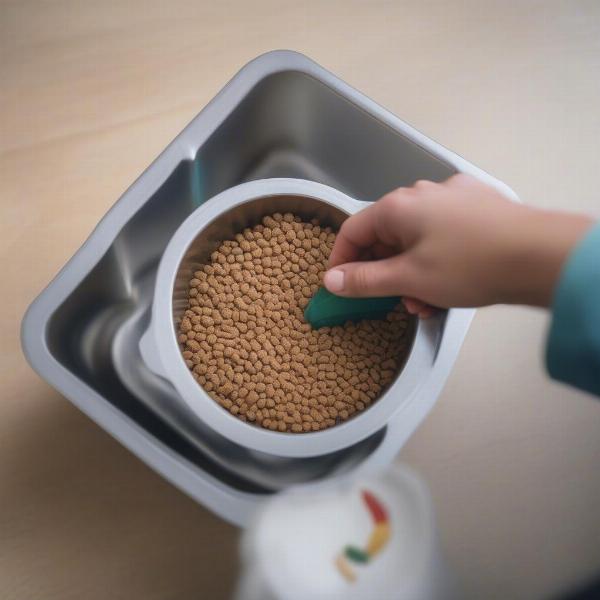 Measuring Dog Food