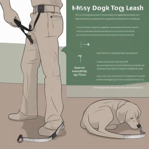 Measuring a Dog for a Tactical Leash