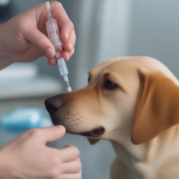 Administering Meloxicam to a Dog