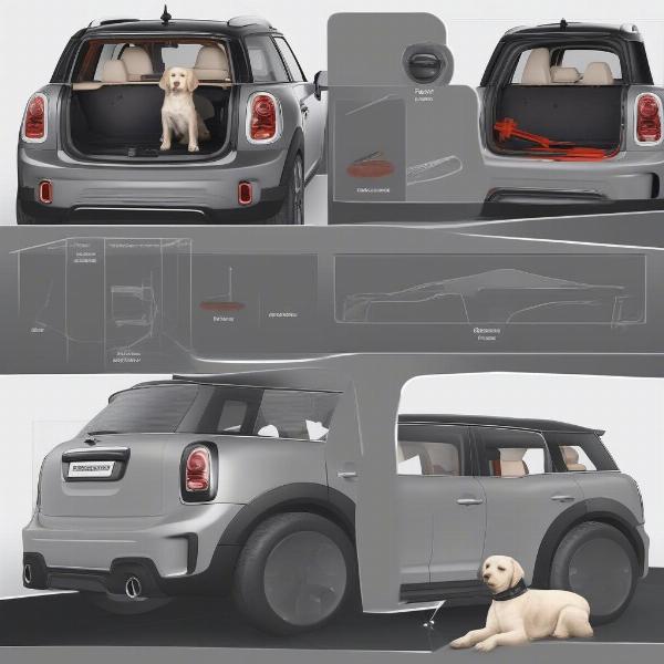 Installing a Dog Guard in a Mini Countryman