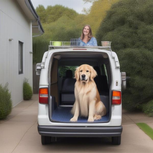 Mobile Dog Wash Service in Tamworth