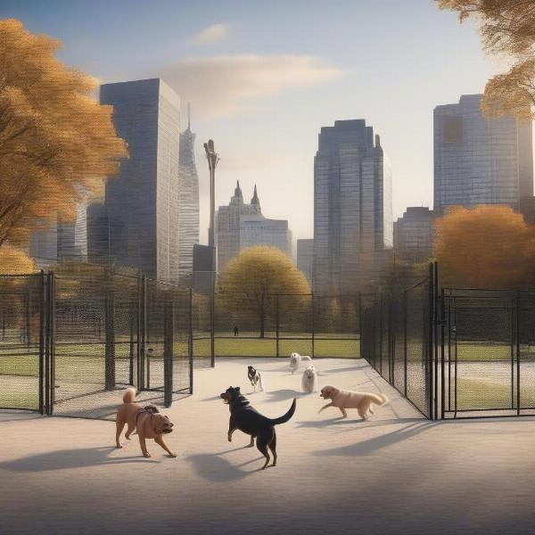 Dog parks in Montreal