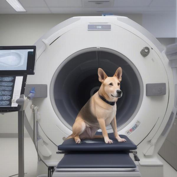 MRI Scan for Dog Neurological Diagnosis