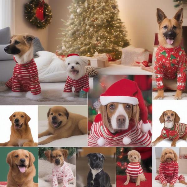 Buying Christmas pajamas for your dog