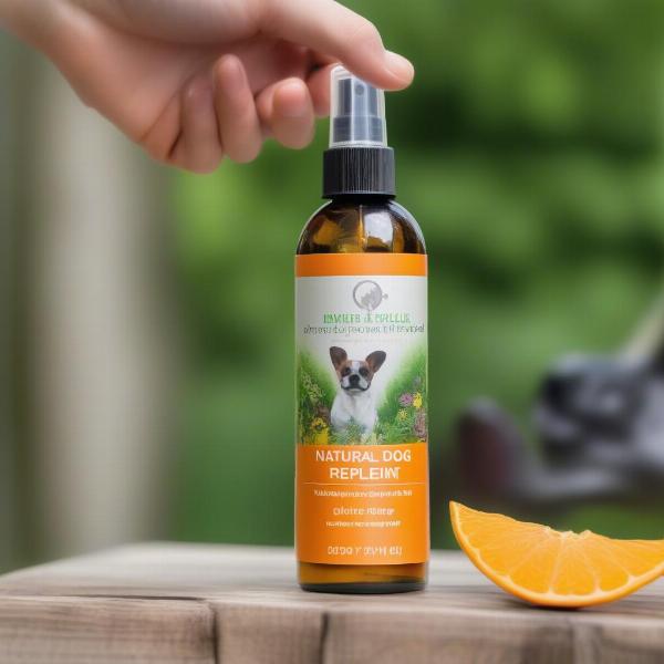 Natural Dog Repellent Spray