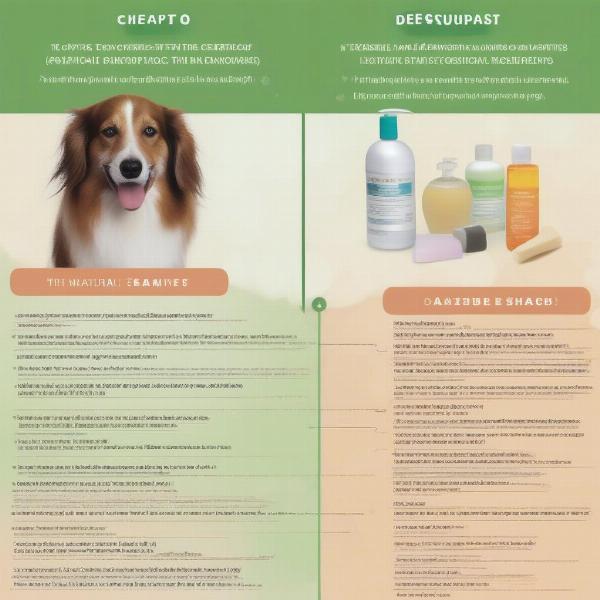 Natural vs. Chemical Dog Shampoo Ingredients