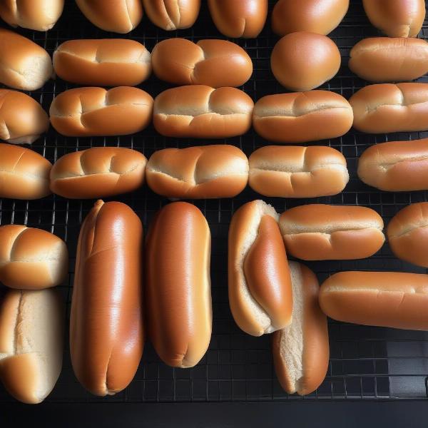 Homemade hot dog buns for dogs